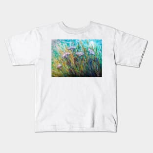 Wild flowers field Kids T-Shirt